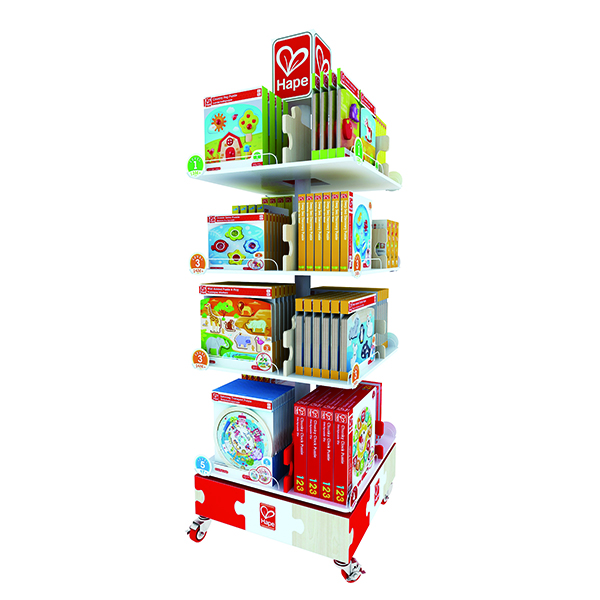 PRE-ORDER ONLY - ROTATING PUZZLE RACK - HAPE - Playwell Canada Toy  Distributor