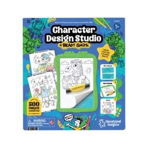 CHARACTER DESIGN STUDIO (COLLABORATION W/BRADY SMITH)  - EDUCATIONAL INSIGHTS