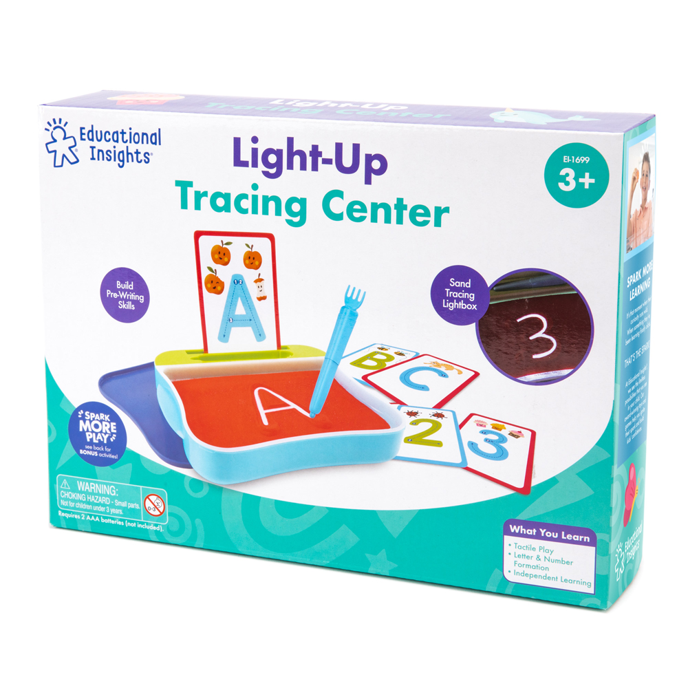LIGHT-UP TRACING CENTER - EDUCATIONAL INSIGHTS - Playwell Canada Toy  Distributor