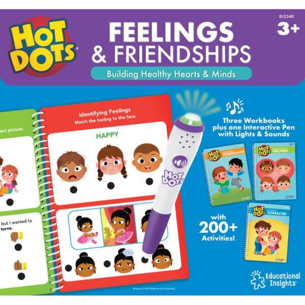 Educational Insights Hot Dots Feelings & Friendships Social