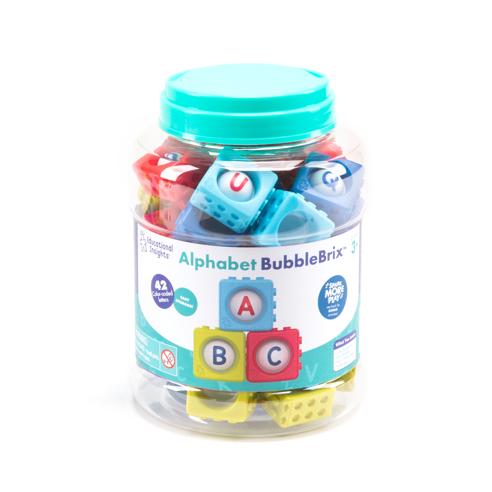 ALPHABET BUBBLEBRIX - EDUCATIONAL INSIGHTS - Playwell Canada Toy