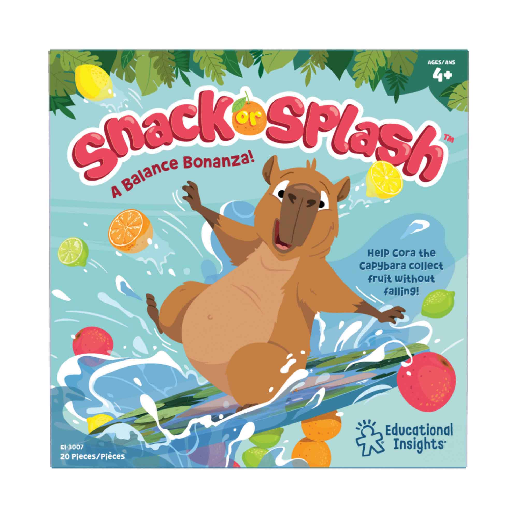 SNACK OR SPLASH: A BALANCE BONANZA - EDUCATIONAL INSIGHTS