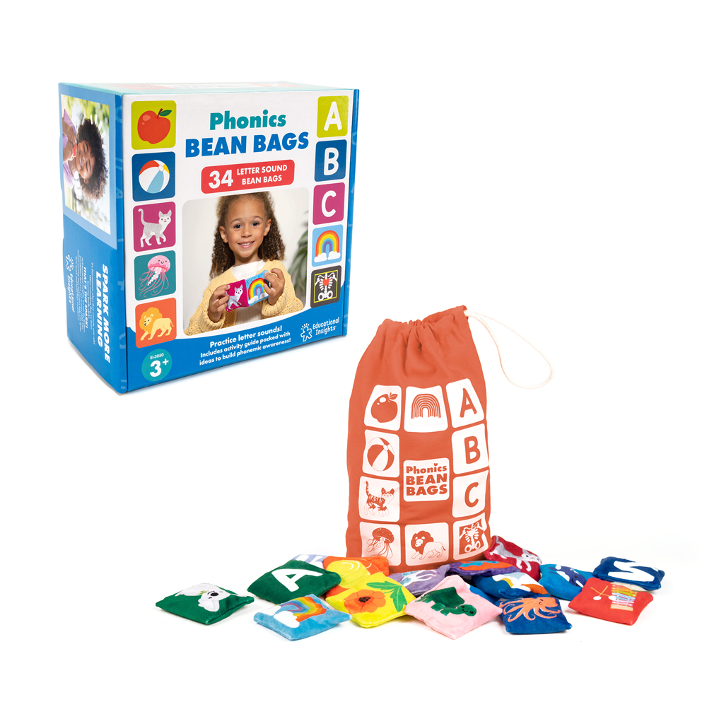 PHONICS BEAN BAGS - EDUCATIONAL INSIGHTS - Playwell Canada Toy Distributor
