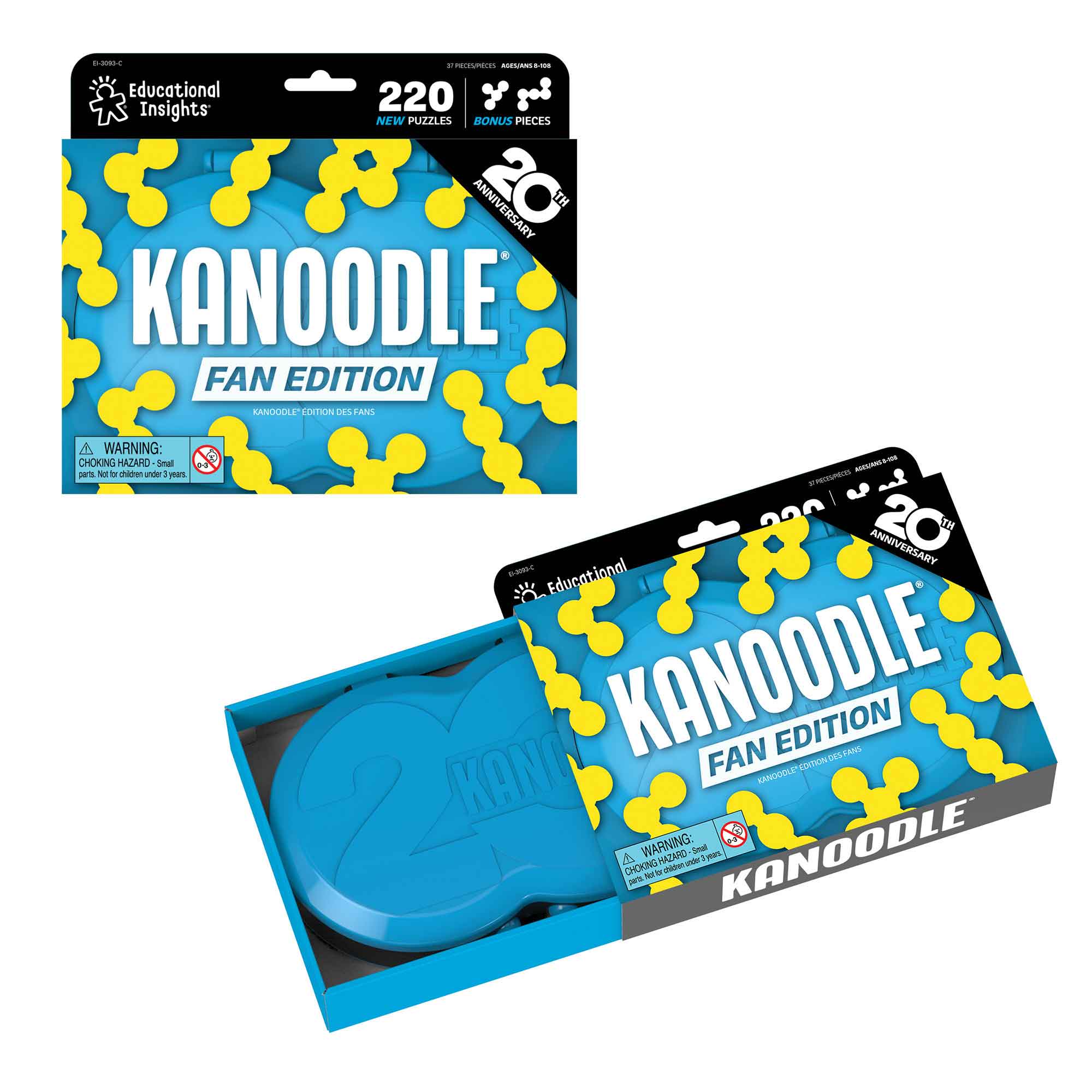 KANOODLE FAN EDITION 20TH ANNIVERSARY - CYAN - EDUCATIONAL INSIGHTS