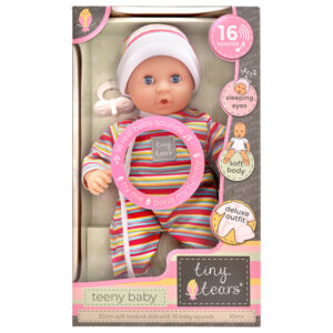 TALKING TEENY BABY DOLL W/ 16 SOUNDS - 30 CM - TINY TEARS