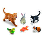 Learning Resources Jumbo Pets - 6 Pieces, Boys and Girls Ages 2+