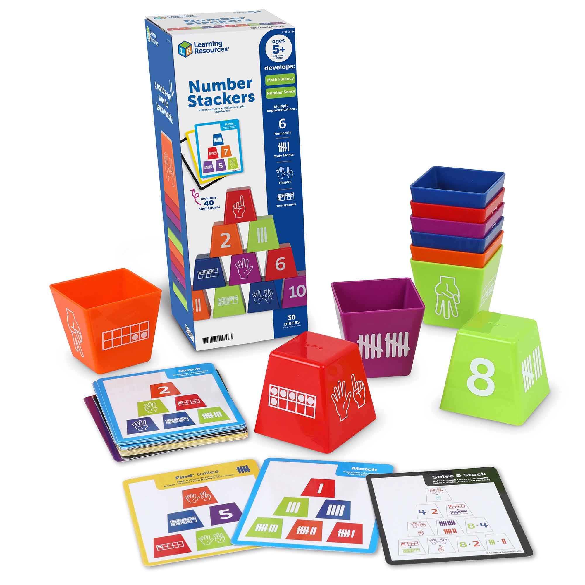 NUMBER STACKERS - LEARNING RESOURCES