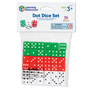 DOT DICE(SET OF 36) - LEARNING RESOURCES - Image 2