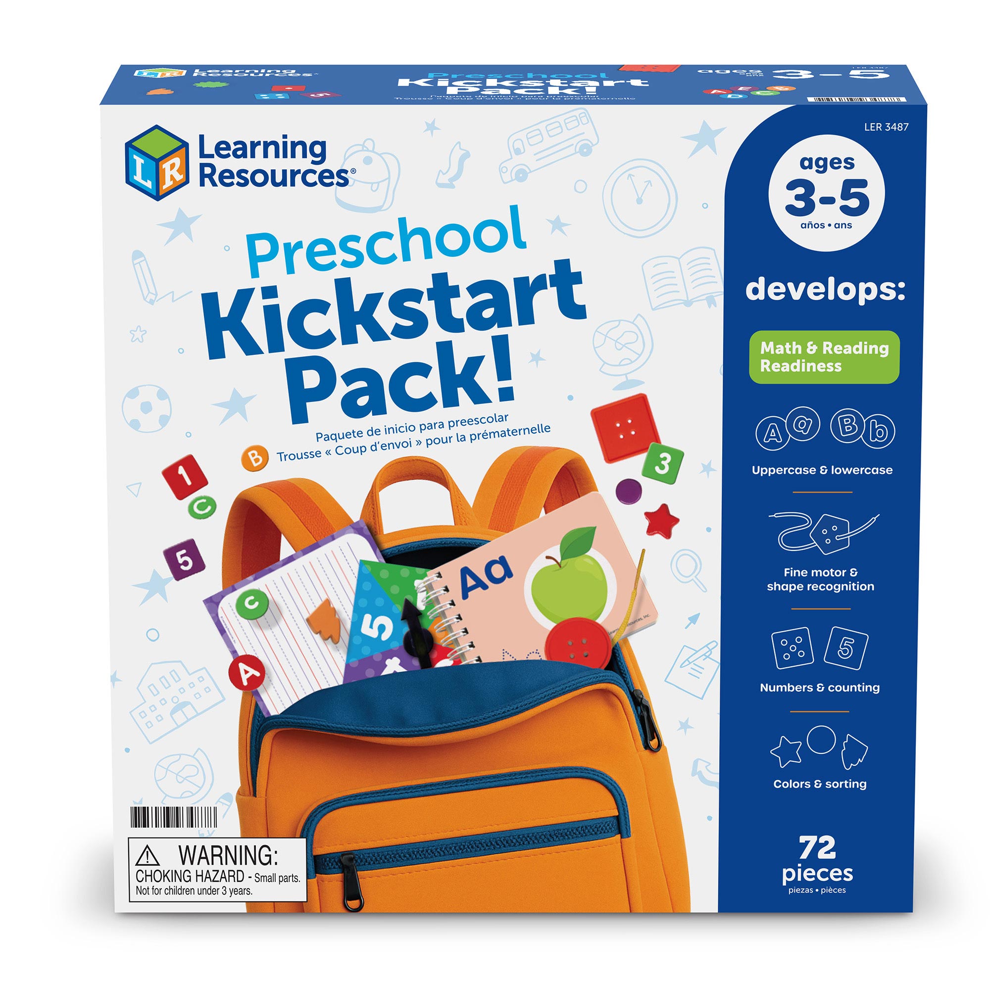 PRESCHOOL KICKSTART PACK  - LEARNING RESOURCES