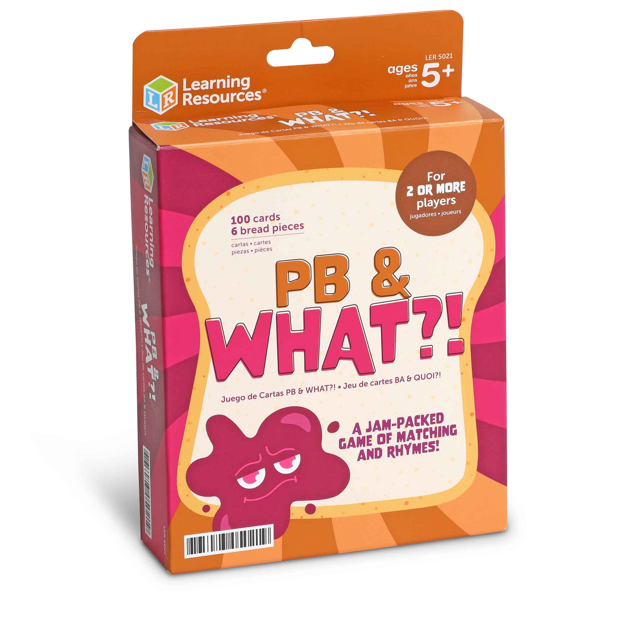 PB & WHAT?! - LEARNING RESOURCES