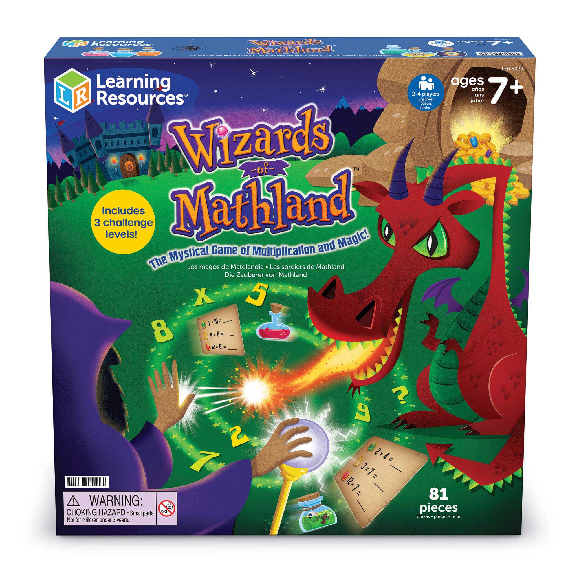 WIZARDS OF MATHLAND  - LEARNING RESOURCES