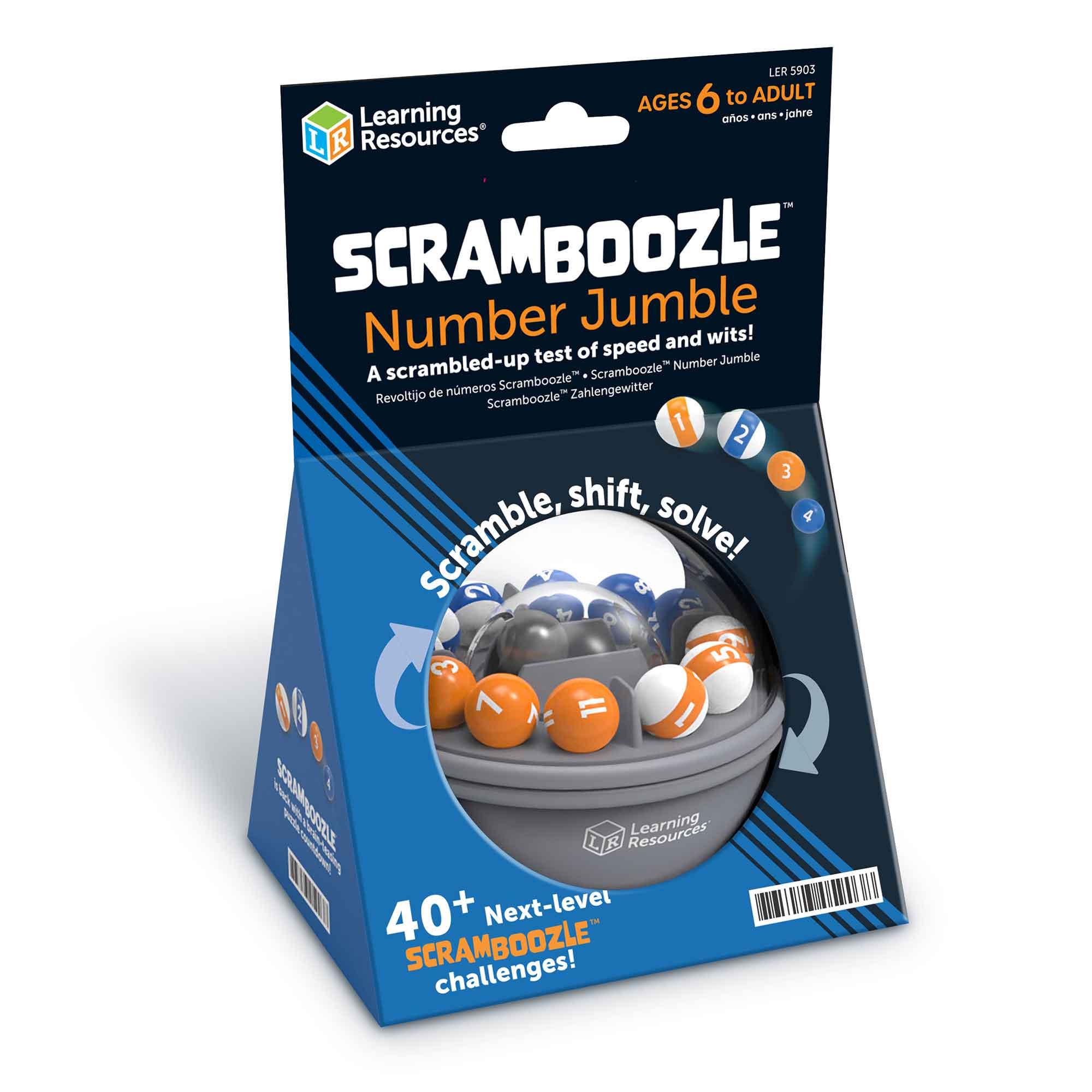 SCRAMBOOZLE NUMBER JUMBLE - LEARNING RESOURCES