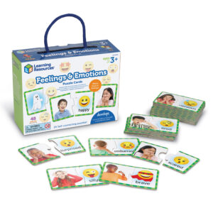 FEELINGS & EMOTIONS PUZZLE CARDS - LEARNING RESOURCES - Image 3