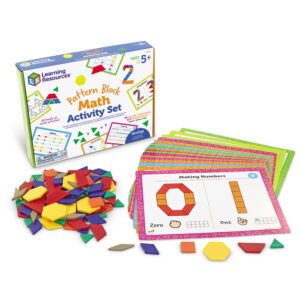 PATTERN BLOCK MATH ACTIVITY SET - LEARNING RESOURCES - Image 4