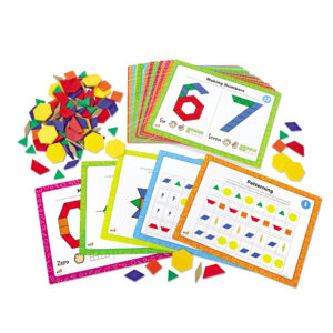 PATTERN BLOCK MATH ACTIVITY SET - LEARNING RESOURCES - Image 2