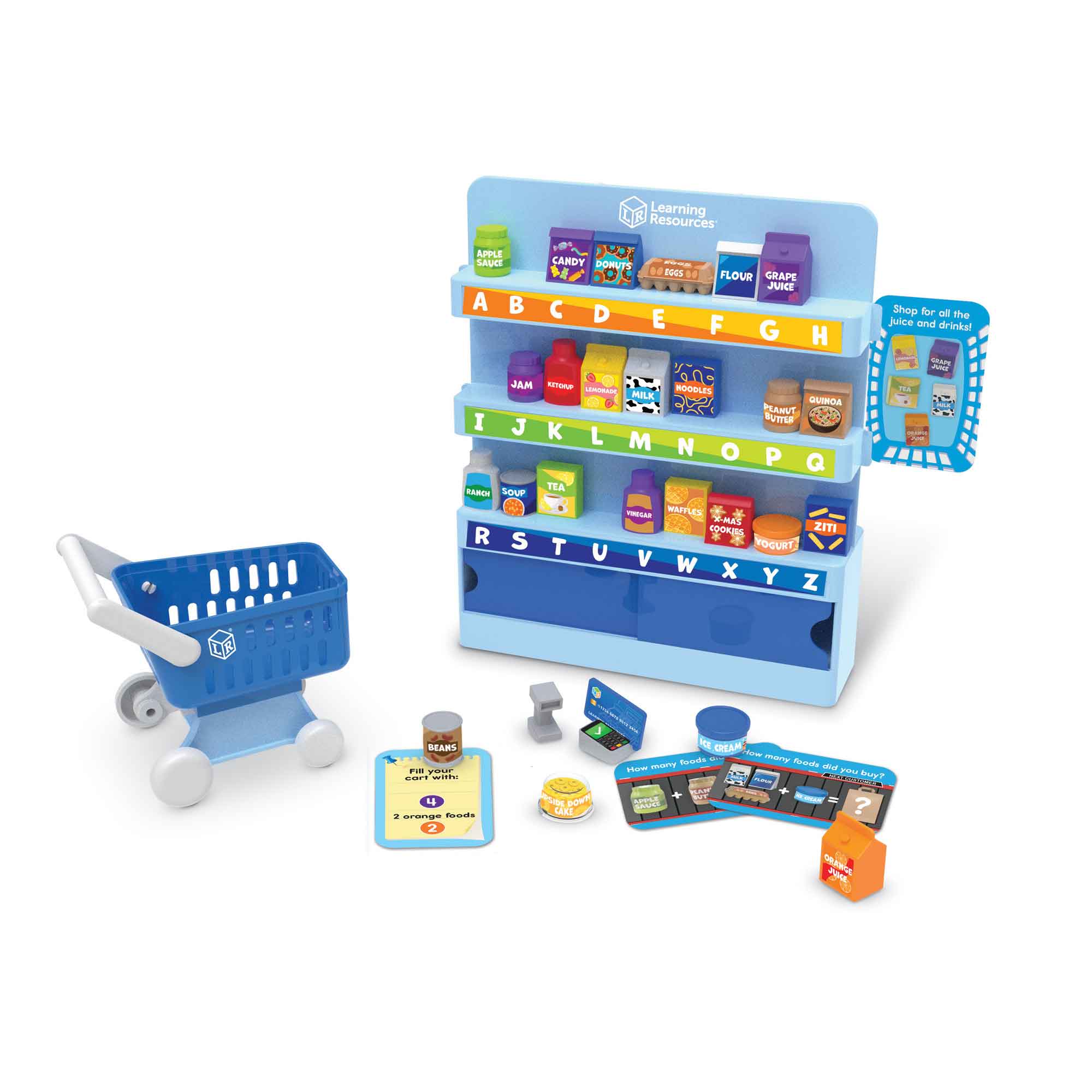 ALPHABET MINI MARKET (MINI MINI)  - LEARNING RESOURCES