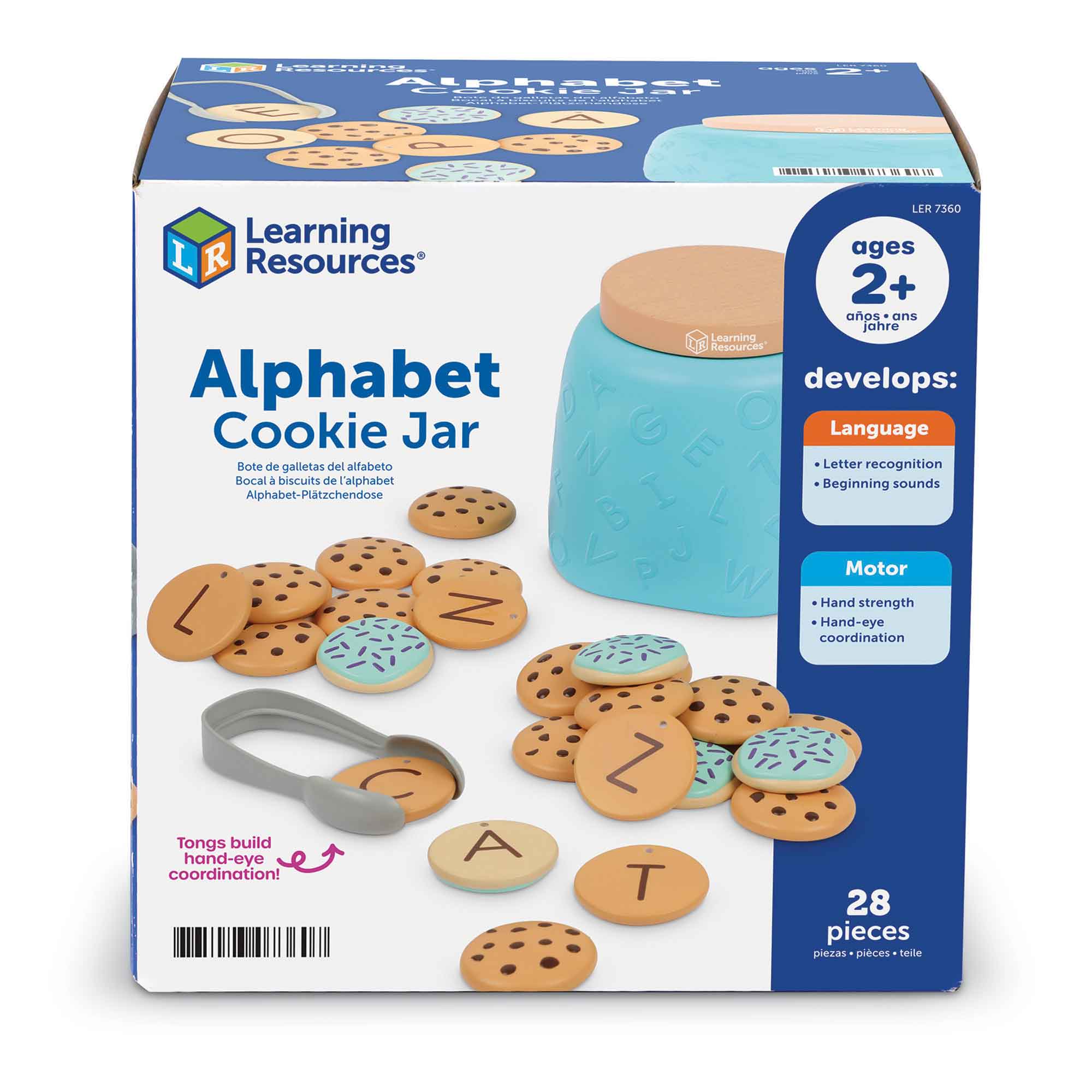 ALPHABET COOKIE JAR - LEARNING RESOURCES
