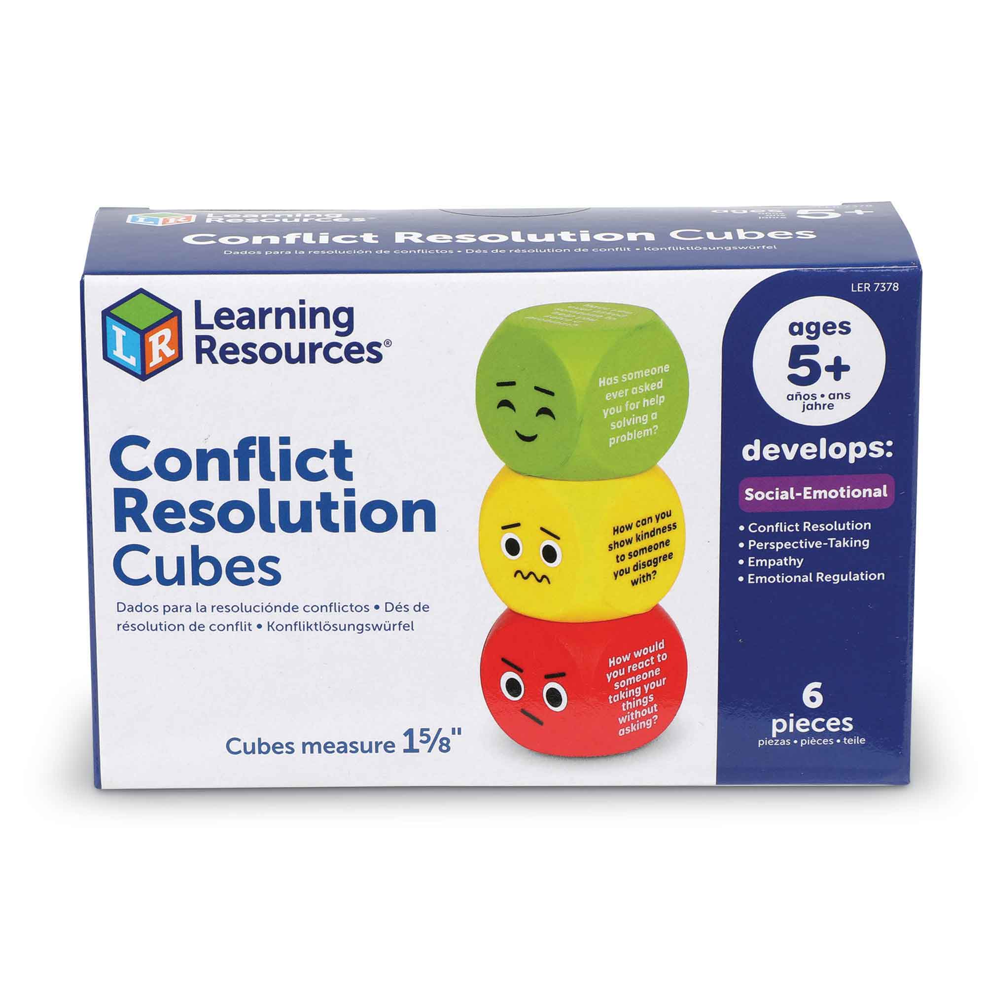 CONFLICT RESOLUTION CUBES - LEARNING RESOURCES