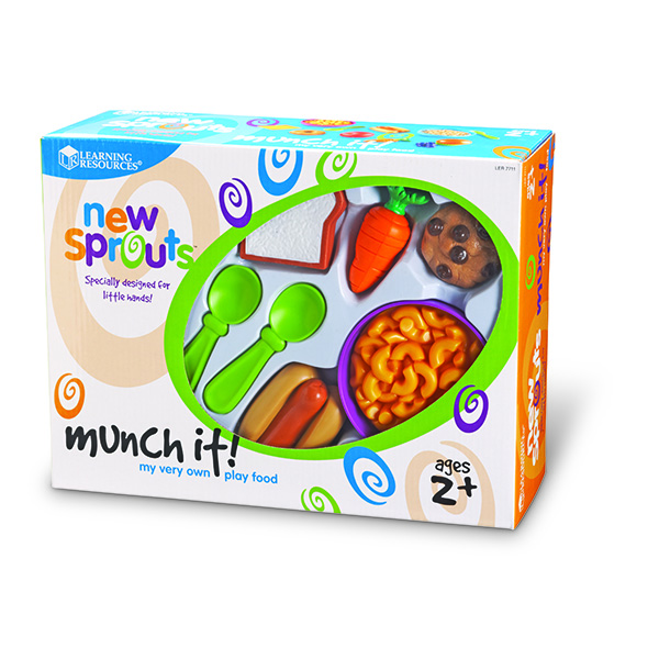 NEW SPROUTS MUNCH IT! PLAY FOOD - LEARNING RESOURCES - Playwell