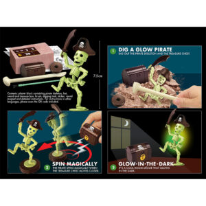 KIDZLABS DIG-A-GLOW PIRATE - 4M - Image 4