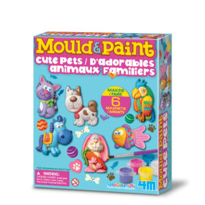 CUTE PETS-MOULD & PAINT-BILINGUAL - 4M