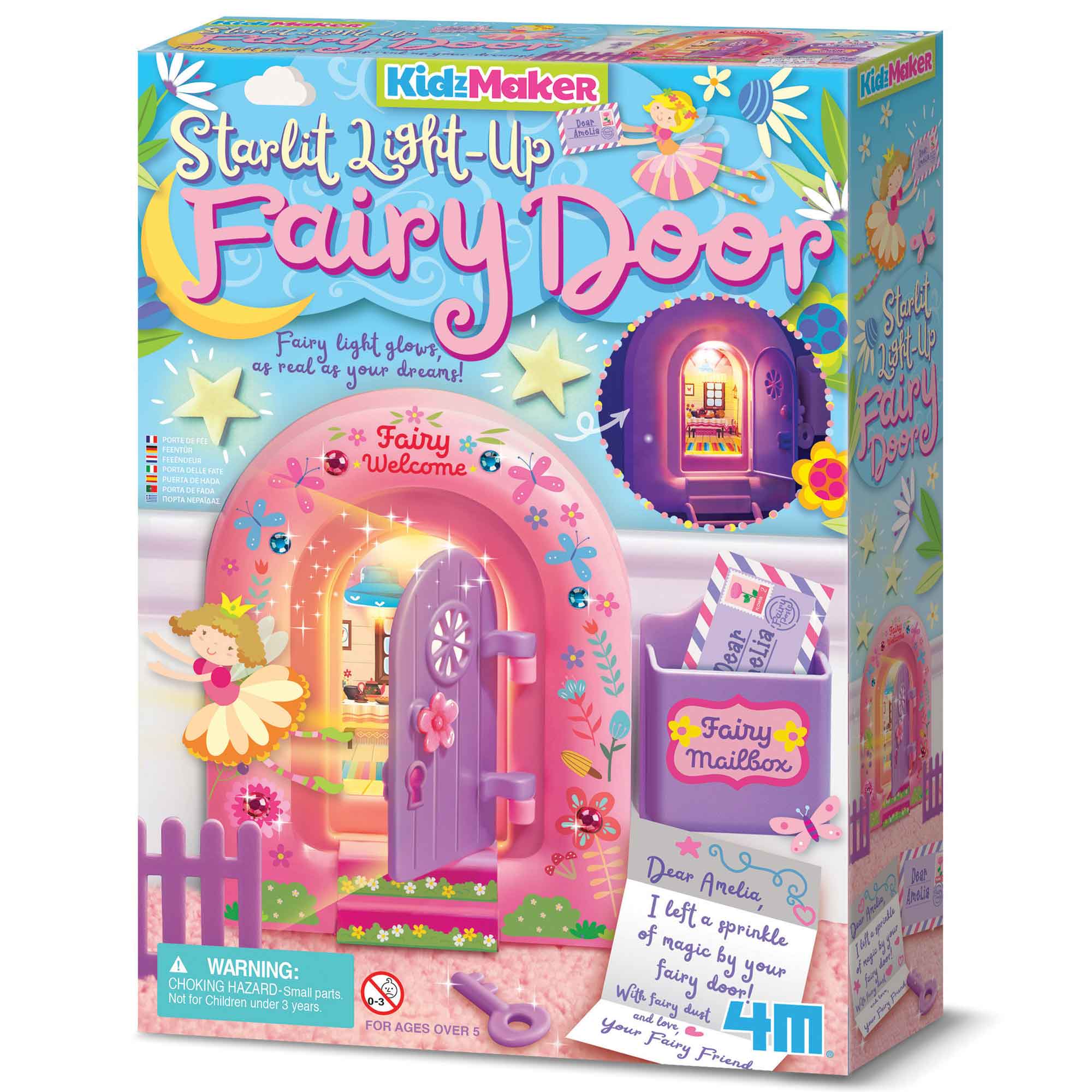 STARLIT LIGHT-UP FAIRY DOOR - 4M