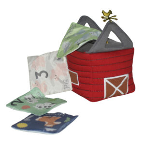 FARM HOUSE WONDER CUBE W/ANIMAL SCRUNCHIES - TIKIRI