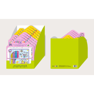 PLAY 'N' COLOUR WINDOW ART (8PCS/DISPLAY) - AVENIR