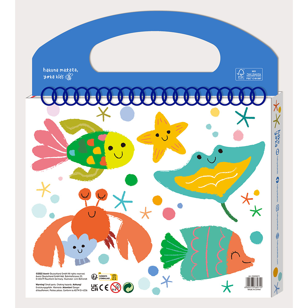 HAKU YOKA MY FIRST COLOURING KIT - SEA FRIENDS - AVENIR - Playwell ...