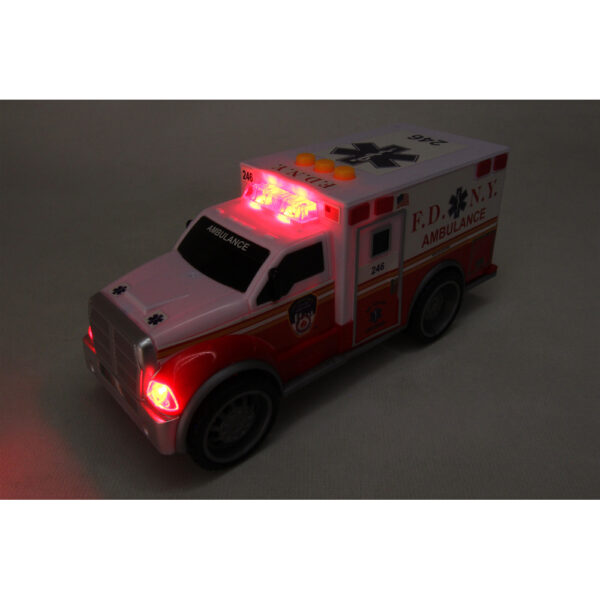 Fdny Ambulance Wlights And Sound Daron Playwell Canada Toy Distributor