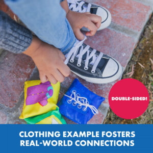 DRESSING SKILLS BEAN BAGS - EDUCATIONAL INSIGHTS - Image 3