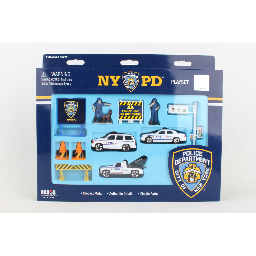 NYPD PLAYSET - DARON - Playwell Canada Toy Distributor