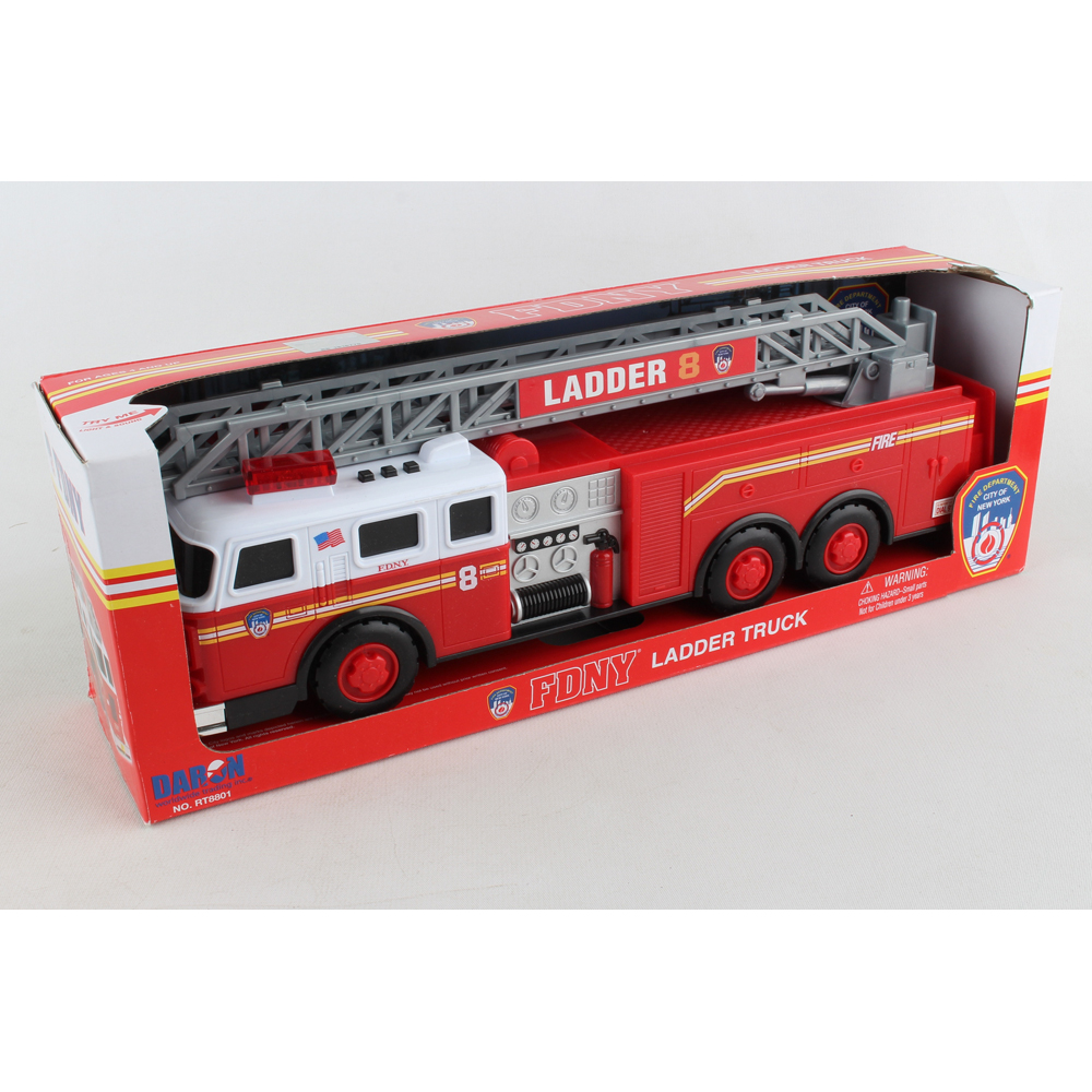 FDNY LADDER TRUCK W/LIGHTS & SOUND - DARON - Playwell Canada Toy ...