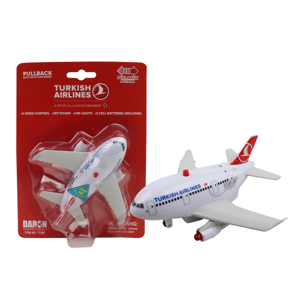 TURKISH AIRLINES P/B W/LIGHT & SOUND - DARON - Playwell Canada Toy