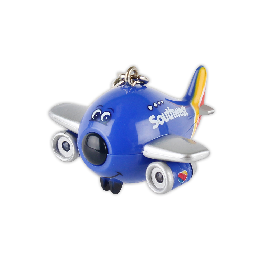 SOUTHWEST AIRPLANE KEYCHAIN W/LIGHT & SOUND - DARON - Playwell Canada ...