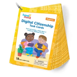 HANDS-ON DIGITAL CITIZENSHIP BEGINNER TASK CARDS - HAND 2 MIND