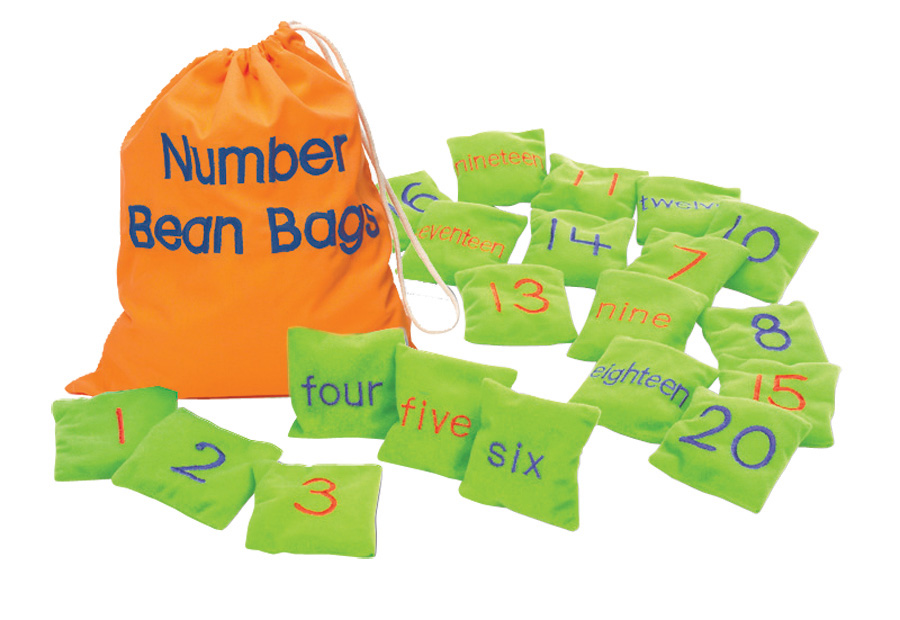NUMBER BEAN BAGS - EDUCATIONAL INSIGHTS - Playwell Canada Toy Distributor