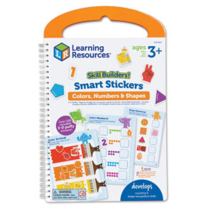 SB SMART STICKERS-COLOURS, NUMBERS & SHAPES - LEARNING RESOURCES