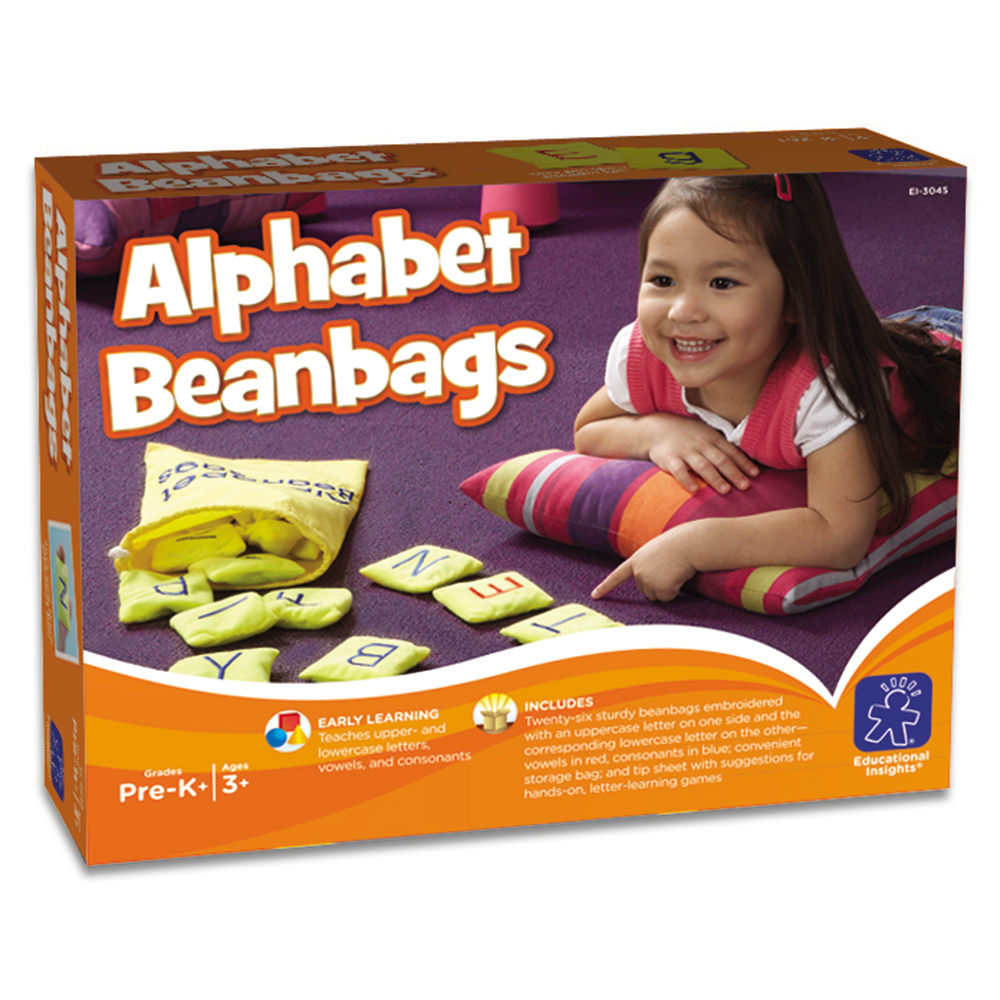 ALPHABET BEAN BAGS - EDUCATIONAL INSIGHTS - Playwell Canada Toy Distributor