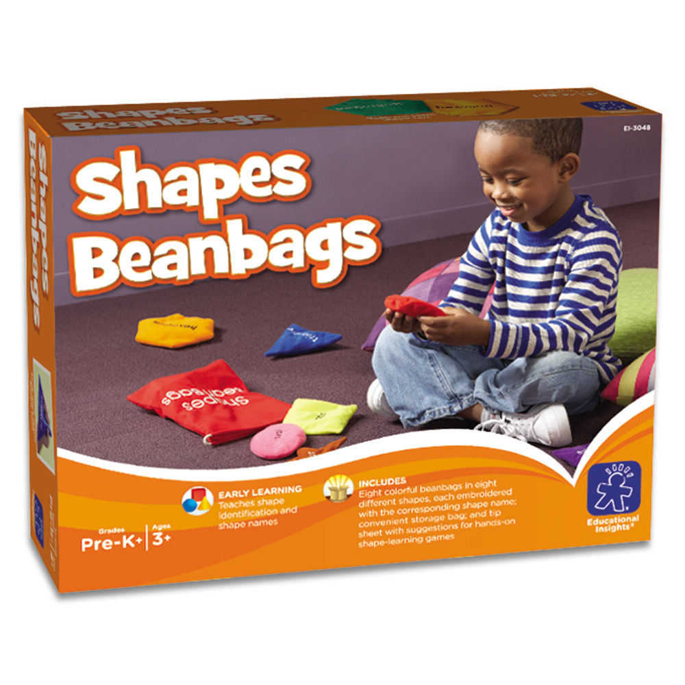 SHAPES BEAN BAGS - EDUCATIONAL INSIGHTS - Playwell Canada Toy Distributor