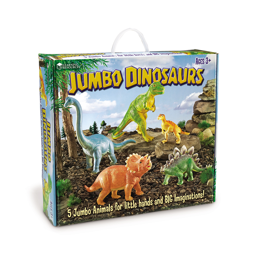 JUMBO DINOSAURS - LEARNING RESOURCES - Playwell Canada Toy Distributor