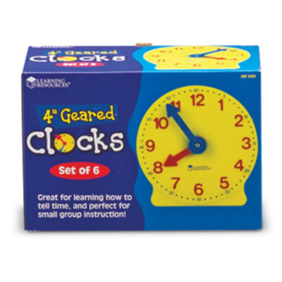 BIG TIME LEARN.CLOCK-VALUE STUDENT CLOCK - LEARNING RESOURCES ...
