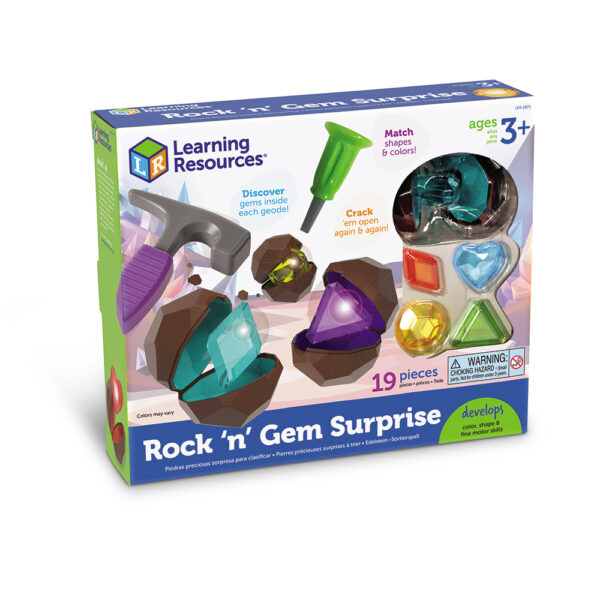 ROCK ''N'' GEM SURPRISE - LEARNING RESOURCES - Playwell Canada Toy